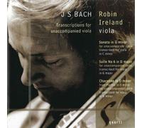 Johann Sebastian Bach - TRANSCRIPTIONS FOR UNACCOMPANIED VIOLA