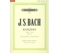 Johann Sebastian Bach: Violin Concerto No. 1 In A Minor BWV 1041: Violin: