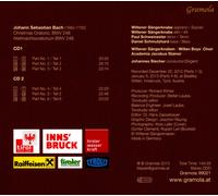 JOHANN SEBASTIAN BACH: WEIHNACHTSORATORIUM NEW CD