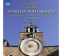 Johann Simon Mayr Johann Simon Mayr: Venetian Solo Motets (CD) Album (US IMPORT)
