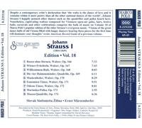 JOHANN STRAUSS I EDITION, VOL. 18 NEW CD