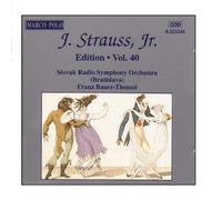 Bauer-Theussi, Slovak Radio Phi – STRAUSS II, J. – Edition Vol. 40