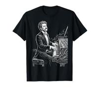 Johann Strauss Piano Composser Pianist T-Shirt