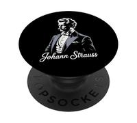 Johann Strauss Wiener Waltz Music Waltz King Operetta PopSockets Adhesive PopGrip