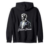 Johann Strauss Wiener Waltz Music Waltz King Operetta Zip Hoodie