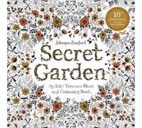Johanna Basford Secret Garden Paperback Book in White Johanna Basford White