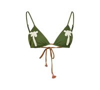 Johanna Ortiz Palms At Sunrise bikini top - Green XS-S-M-XL