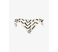 Johanna Ortiz Womens Johanna Ortiz Vintage Existentialism Bikini Bottoms Ecru / Black L
