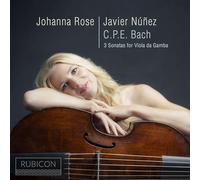 Johanna Rose & Javier Nuñez - C.P.E. Bach: 3 Sonatas For Viola Da Gamba