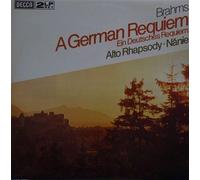 Johannes Brahms, Agnes Giebel, Helen Watts, Hermann Prey, Ernest Ansermet: Ein Deutsches Requiem, Op. 45 / Nänie, Op. 82 / Rhapsodie Für Alt, Männerchor Und Orchester, Op. 53 - 2xLP