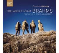 CUARTETO QUIROGA - BRAHMS STRING QUARTETS OP. 51 - CD - H4z