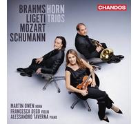 Johannes Brahms : Brahms/Ligeti/Mozart/Schumann: Horn Trios CD (2024) NEW