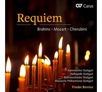 Johannes Brahms : Brahms/Mozart/Cherubini: Requiem VINYL Box Set 3 discs (2024)