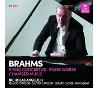 Johannes Brahms Brahms: Piano Concertos/Piano Works/Chamber Music (CD) Box Set