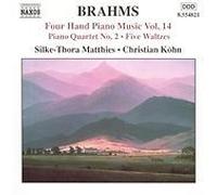 Johannes Brahms - Brahms: Piano Quartet No. 2; Five Waltzes (2005)