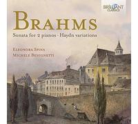 Johannes Brahms - Brahms Sonata for 2 Pianos/Haydn Variations - CD - G3z