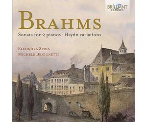 Johannes Brahms - Brahms Sonata for 2 Pianos/Haydn Variations - CD - J3z