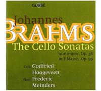 Johannes Brahms – Cello Sonatas in E Minor Op.38 & in F Major Op.99 – CD – Globe (US Import)