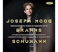 ONYX4236 Moog,joseph Brahms: Variations On A Theme By Paganini, Op. 35/... CD