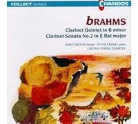 JOHANNES BRAHMS: CLARINET QUINTET IN B MINOR OP.115/SONATA IN E FLAT MAJOR FOR C