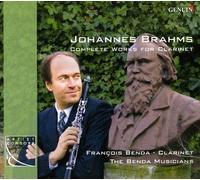 JOHANNES BRAHMS: COMPLETE WORKS FOR CLARINET NEW CD