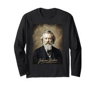 Johannes Brahms Composer Long Sleeve T-Shirt