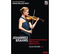 JOHANNES BRAHMS - CONCERTO PER VIOLINO OP.77, SINFONIA N.4 OP.98, OVERTURE ACCAD