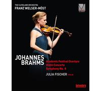 JOHANNES BRAHMS - CONCERTO PER VIOLINO OP.77, SINFONIA N.4 OP.98, OVERTURE ACCAD
