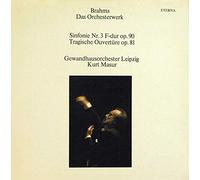 Johannes Brahms - Das Orchesterwerk ? Sinfonie Nr. 3 F-dur Op. 90 ? Tragische Ouvertüre Op. 81 [Vinyl LP]