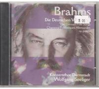 Johannes Brahms: Die Deutschen Volkslieder. Op. Posth.