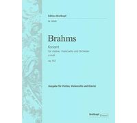 Johannes Brahms: Double Concerto (Violin & Cello), Op.102 - Breitkopf Urtext EB6040