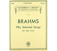 Johannes Brahms: Fifth Selected Songs (Schirmer's Library of Musical Classics)