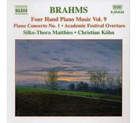 Johannes Brahms Four Hand Piano Music No. 9 (Matthies, Kohn) (CD) (US IMPORT)