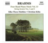 Johannes Brahms Four Hand Piano Music Vol. 13 (Matthies, Kohn) (CD) (US IMPORT)