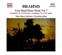 Johannes Brahms - Four Hand Piano Music Vol. 7 Matthies Kohn - CD - G3z