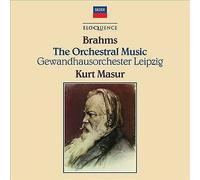 Gewandhausorchester LeipziG; Kurt Masur - Kurt Masur - Brahms: Complete Orchestral Music
