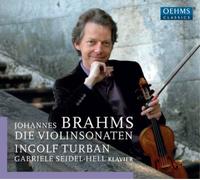 TURBAN/SEIDEL-HELL - BRAHMS THE VIOLIN SONATAS - CD - P2222z