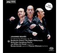 Johannes Brahms Johannes Brahms: Ein Deutsches Requiem, Op. 45 (CD) Album