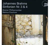 Johannes Brahms Johannes Brahms: Sinfonien Nr. 3 and 4 (CD) Album (US IMPORT)