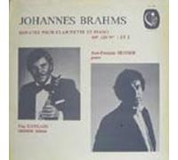 Johannes brahms - Johannes brahms sonates pour clarinette et piano op.120 n°1 & 2