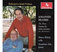 Johannes Brahms Johannes Brahms: The Three Sonatas for Violin & (CD) (US IMPORT)