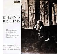 Johannes Brahms: Klarinettentrio - Klarinettensonate [Vinyl LP] Jost Michaels, Detlef Kraus, Klaus Storck