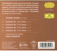 Johannes Brahms – The Symphonies – CD Box Set – Staatskapelle Berlin & Daniel Barenboim
