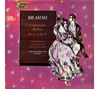 Johannes Brahms - Liebeslieder Waltzes Op. 52 And Op. 65 - Johannes Brahms, Helmuth Rilling LP