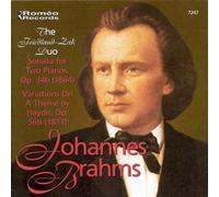 Johannes Brahms - Sonata For Two Pianos (Friedland Zak Duo)