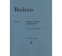 Johannes Brahms: Sonatas, Scherzo and Ballads pb: Piano: Instrumental Collection