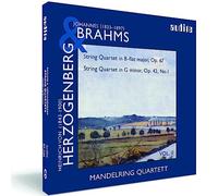 Manderling Quartett - Brahms: String Quartet in B flat major op.67; Herzogenberg: String Quartet in G minor op. 42, no.1