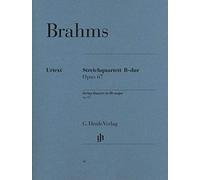 Johannes Brahms: String Quartet In B Flat Op.67 (Urtext) - Sheet Music