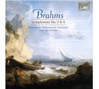 BRAHMS / NEDERLANDS - SYMPHONIES 3 4 - CD - J3z