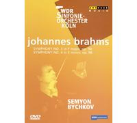 JOHANNES BRAHMS - SYMPHONY NO. 3/SYMPHONY NO. 4 NEW REGION 0 DVD